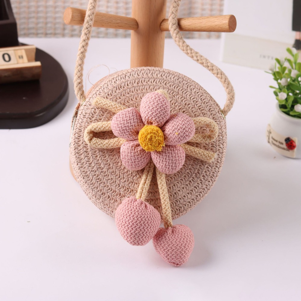 Woven Straw Bag - Ręcznie Robiona Torba Słomiana w Kształcie