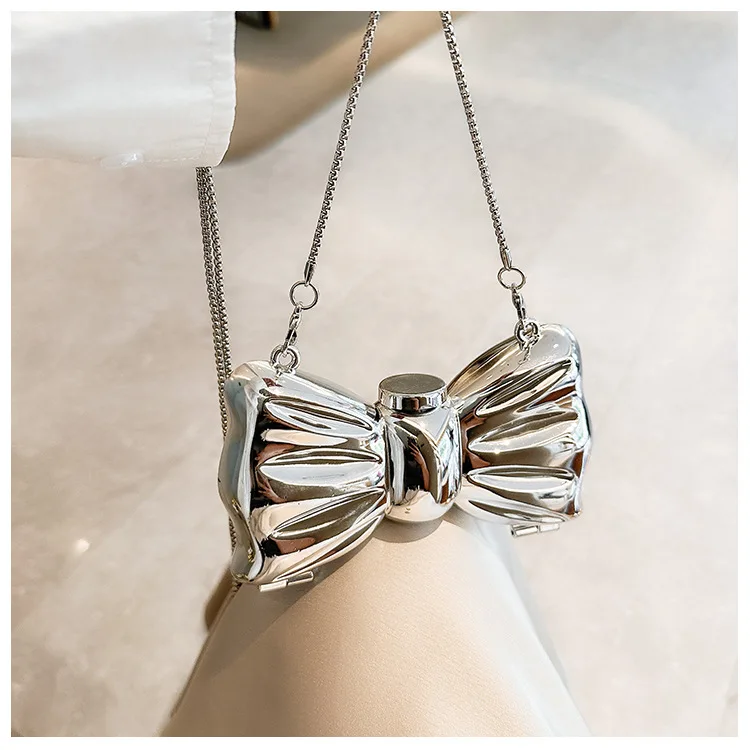 Damska luksusowa złota okrągła – Mini Purse Chain recenzja i cena