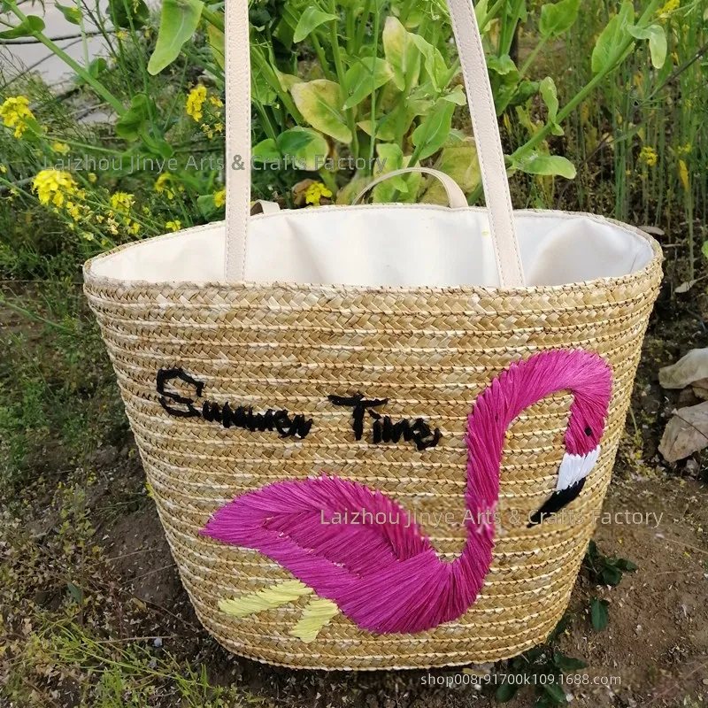 Torba damska typu bucket, ręcz – Woven Straw Bag recenzja i cena