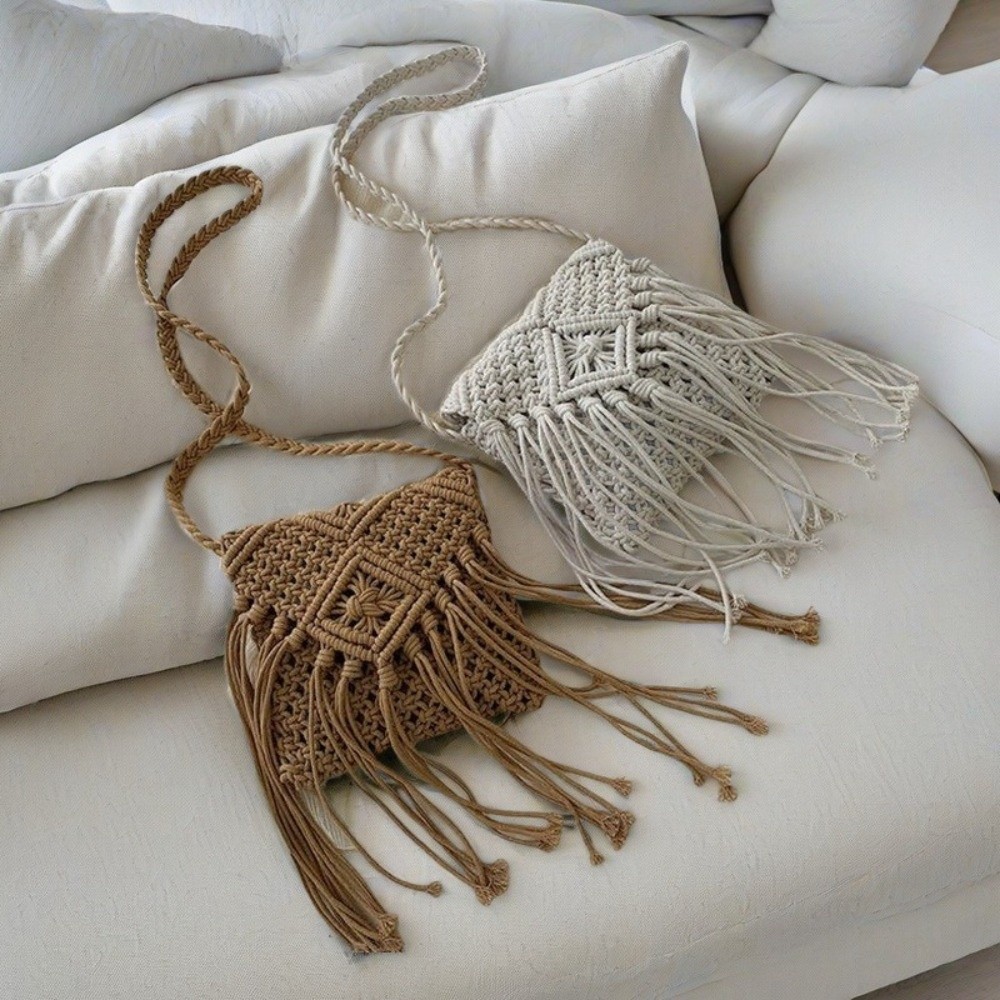 Torba ze słomy w etnicznym sty – Woven Straw Bag recenzja i cena