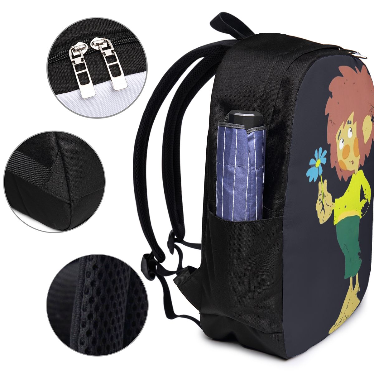 Pumuckl Blume - Figur  Plecak  – Women'S Bags Travel recenzja i cena