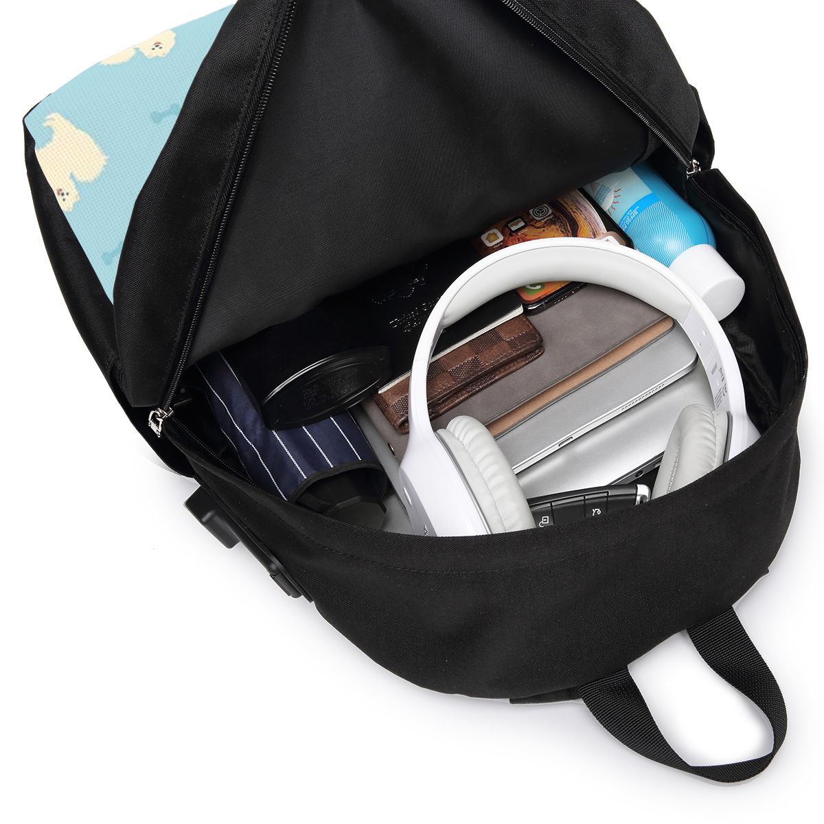 Plecak z motywem psa rasy Samo – Women'S Bags Travel recenzja i cena