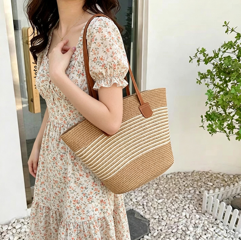 CLAREGQI Damska torba typu tot – Woven Straw Bag recenzja i cena