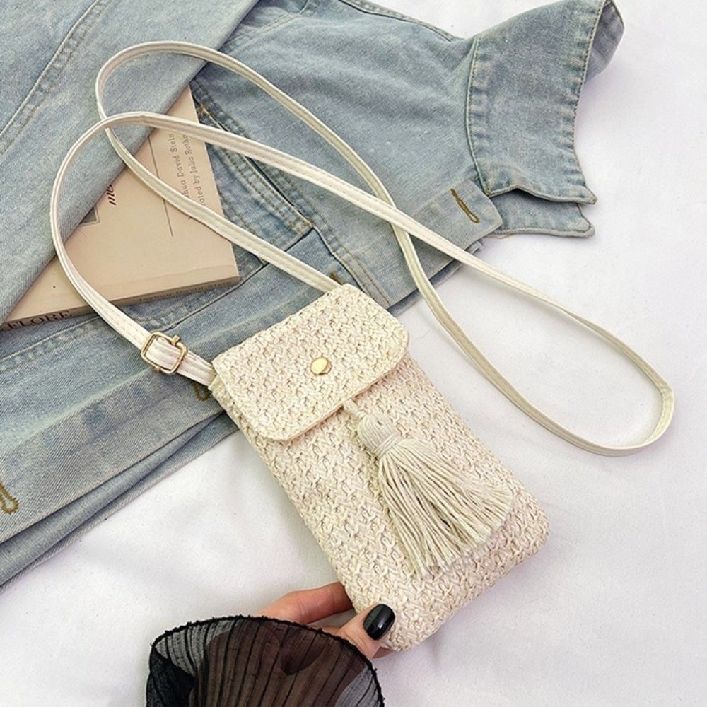 Przenośna Tkana Torebka ze Sło – Woven Straw Bag recenzja i cena