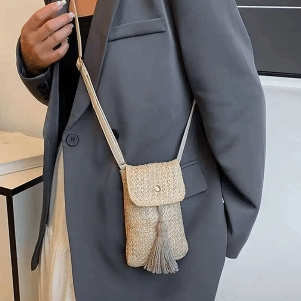 Przenośna Tkana Torebka ze Sło – Woven Straw Bag recenzja i cena