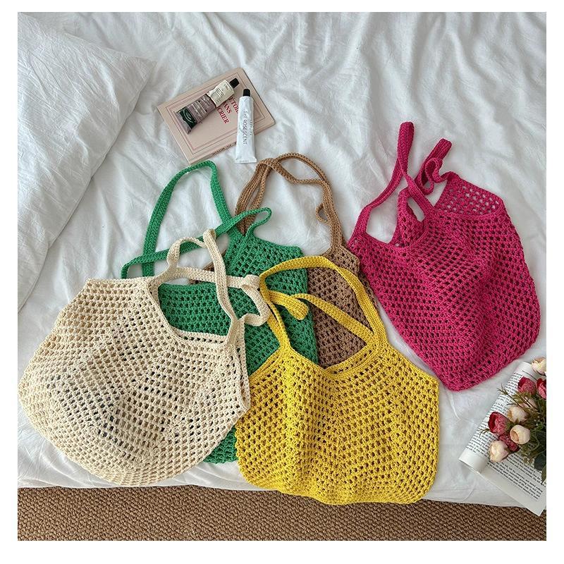 Damskie torby na ramię, codzie – Woven Straw Bag recenzja i cena