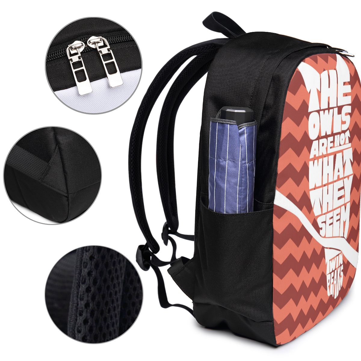 Plecak Twin Peaks Czerwony Pok – Women'S Bags Travel recenzja i cena