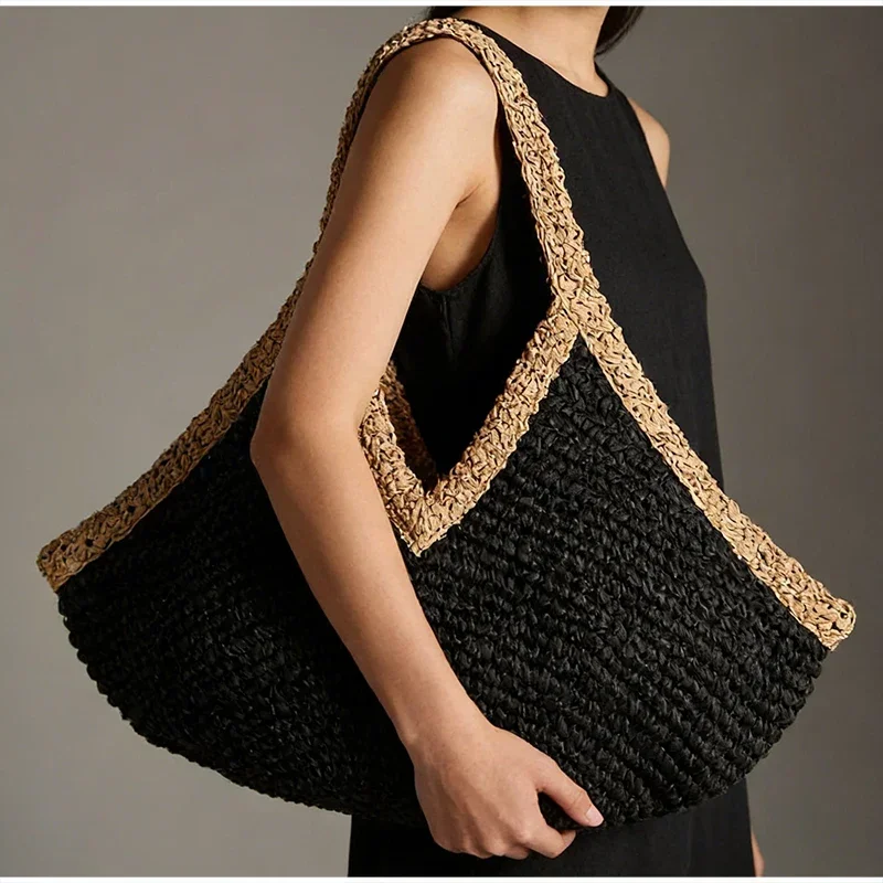 Letnia Nowa Ręcznie Tkana Torb – Woven Straw Bag recenzja i cena