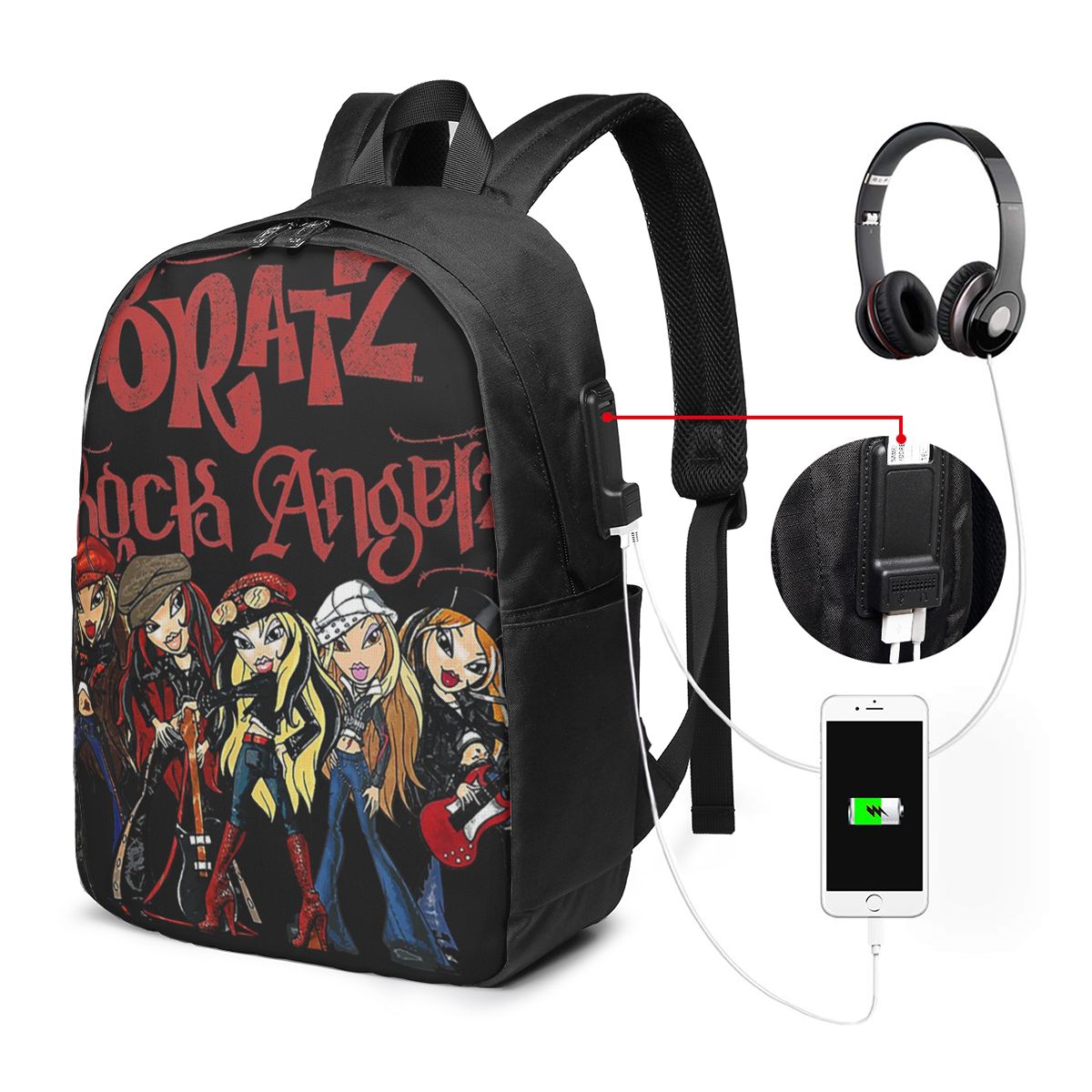 Plecak Bratz Rock Angelz - Zdj – Women'S Bags Travel recenzja i cena